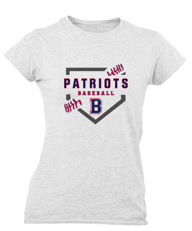 Berkmar Patriots Baseball #2 Women's SS T-Shirt