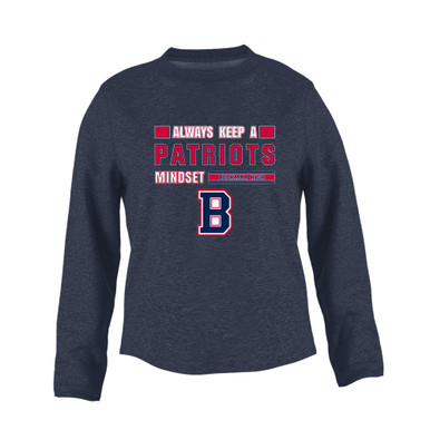 Berkmar Patriots Mindset Women's Sweatshirt