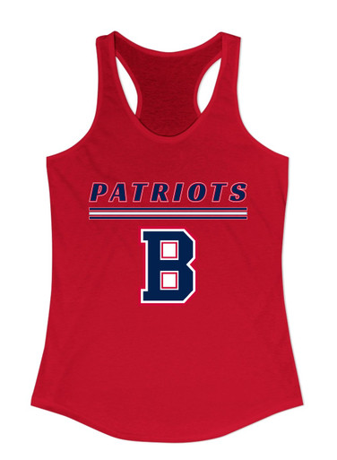 Berkmar Patriots Mascot #8 Women's Tank Top