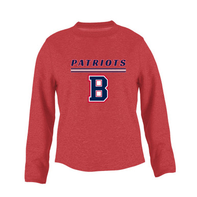 Berkmar Patriots Mascot #8 Women's Sweatshirt