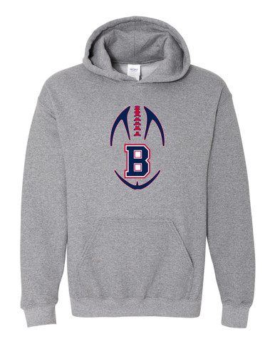Berkmar Patriots Football #4 Men's Hoodie