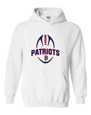 Berkmar Patriots Football #5 Men's Hoodie