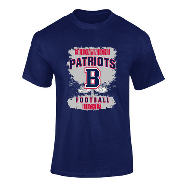 Berkmar Patriots Football #6 Men's SS T-Shirt
