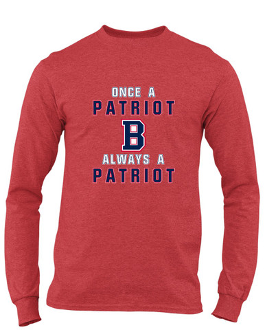 Berkmar Patriots Once A Men's LS T-Shirt