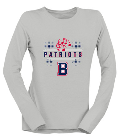 Berkmar Patriots Band # 3 Women's Premium LS T-Shirt