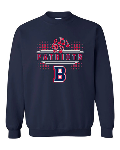 Berkmar Patriots Band # 3 Men's Sweatshirt
