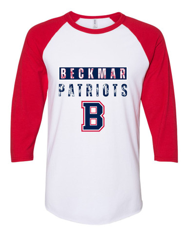 Berkmar Patriots Mascot #9 Women's Baseball T-Shirt