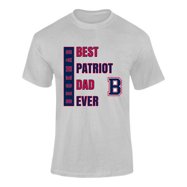 Berkmar Patriots Best Patriot Dad Men's Premium SS T-Shirt