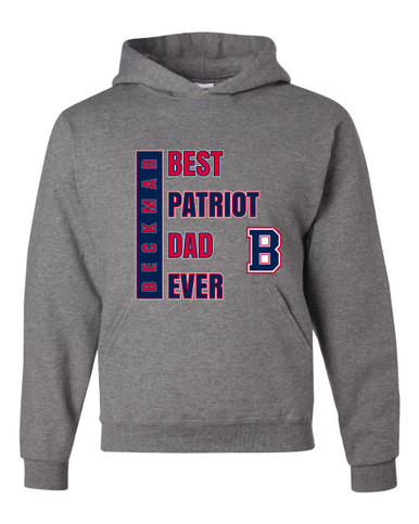 Berkmar Patriots Best Patriot Dad Men's Premium Hoodie