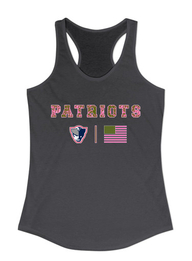 Seeger Patriots Pink Camo Flag Women's Tank Top