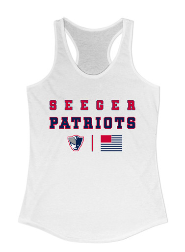 Seeger Patriots Spirit Flag Women's Tank Top
