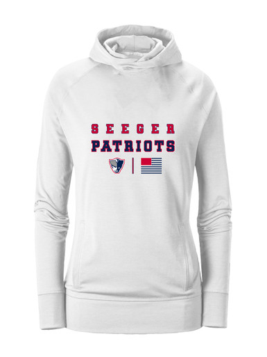 Seeger Patriots Spirit Flag Women's Hoodie