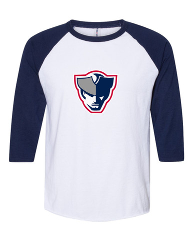 Seeger Patriots Mascot #1 Women's Baseball T-Shirt