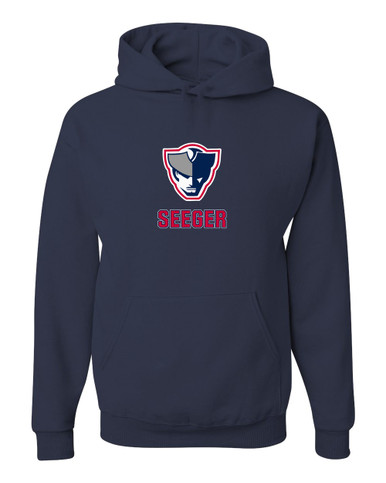 Seeger Patriots Mascot #2 Men's Premium Hoodie