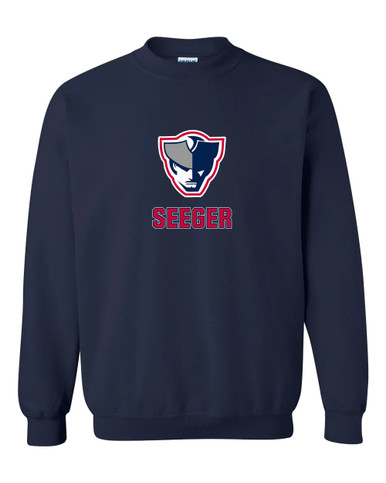 Seeger Patriots Mascot #2 Men's Sweatshirt