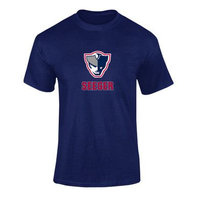 Seeger Patriots Mascot #2 Men's Premium SS T-Shirt