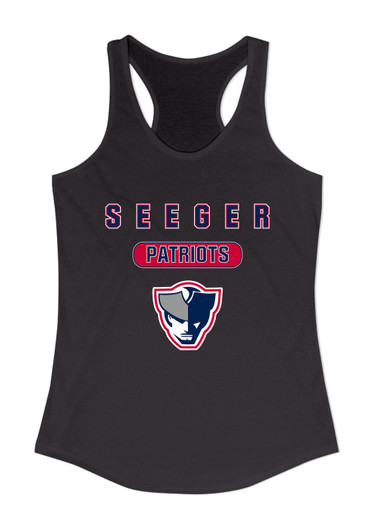 Seeger Patriots Mascot #3 Women's Tank Top
