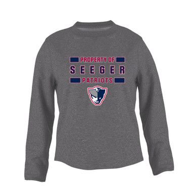 Seeger Patriots Property Of Women's Sweatshirt