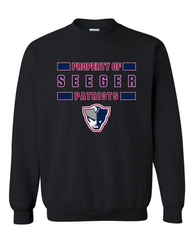 Seeger Patriots Property Of Men's Sweatshirt