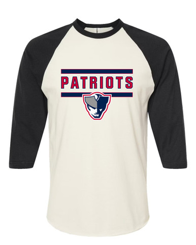 Seeger Patriots Mascot #5 Women's Baseball T-Shirt