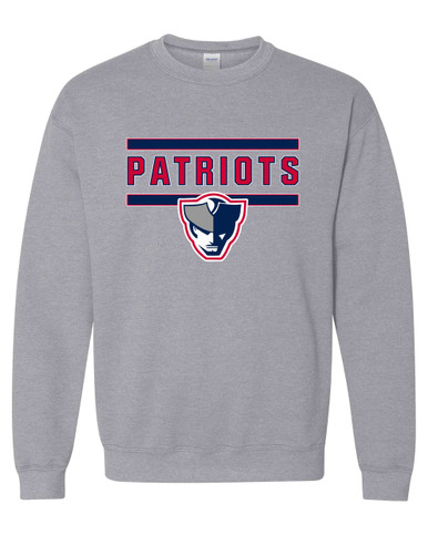 Seeger Patriots Mascot #5 Men's Sweatshirt