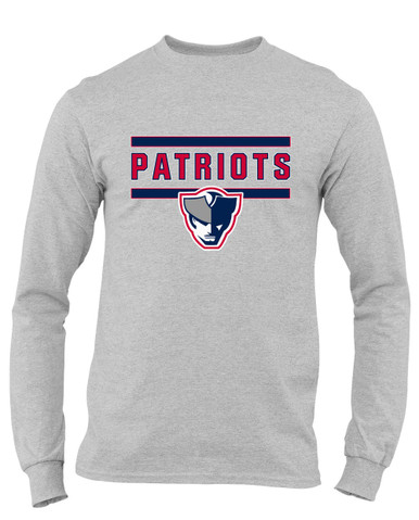 Seeger Patriots Mascot #5 Men's Premium LS T-Shirt
