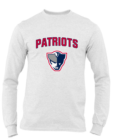 Seeger Patriots Mascot #6 Men's LS T-Shirt
