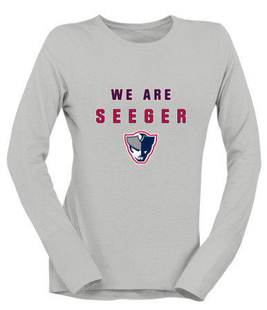 Seeger Patriots We Are Women's Premium LS T-Shirt
