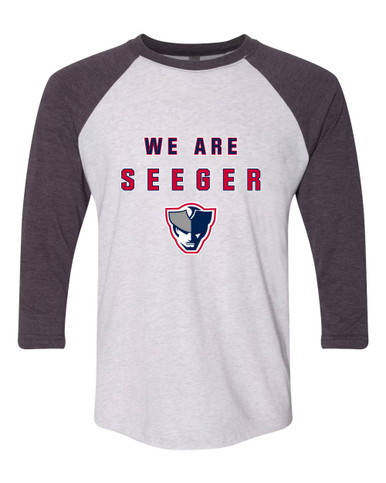 Seeger Patriots We Are Men's Baseball T-Shirt