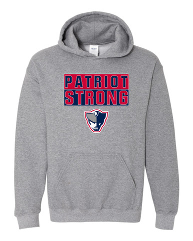 Seeger Patriots Strong #1 Men's Hoodie