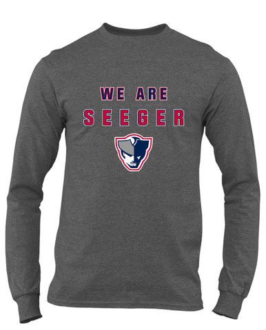 Seeger Patriots We Are Men's LS T-Shirt