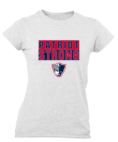 Seeger Patriots Strong #1 Women's SS T-Shirt