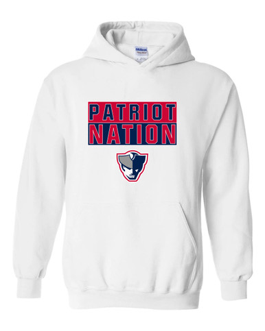 Seeger Patriots Nation #1 Men's Hoodie