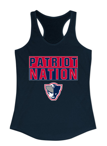 Seeger Patriots Nation #1 Women's Tank Top