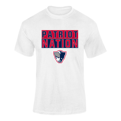 Seeger Patriots Nation #1 Men's SS T-Shirt