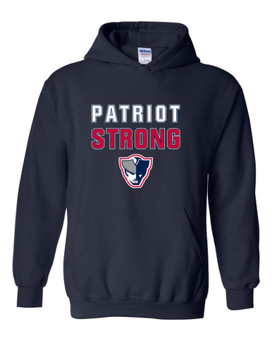 Seeger Patriots Strong #2 Men's Hoodie