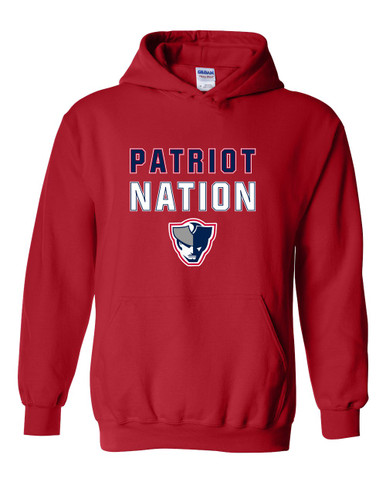 Seeger Patriots Nation #2 Men's Hoodie