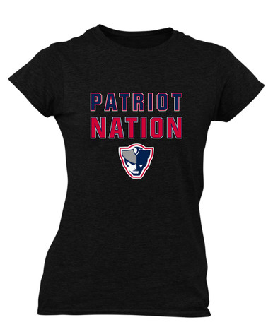Seeger Patriots Nation #2 Women's Premium SS T-Shirt