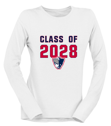 Seeger Patriots Class of 2028 Women's LS T-Shirt