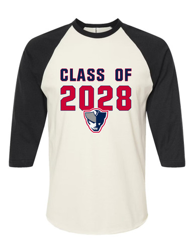 Seeger Patriots Class of 2028 Women's Baseball T-Shirt