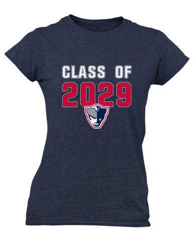 Seeger Patriots Class of 2029 Women's Premium SS T-Shirt