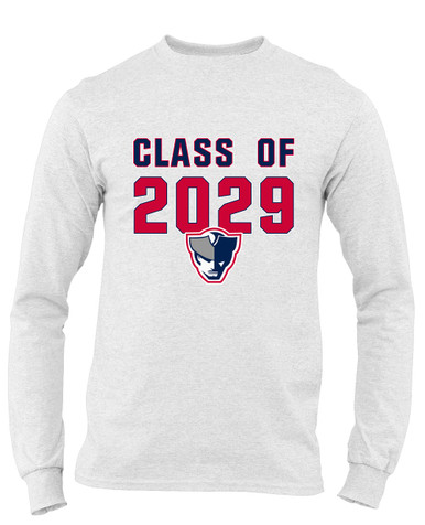 Seeger Patriots Class of 2029 Men's LS T-Shirt