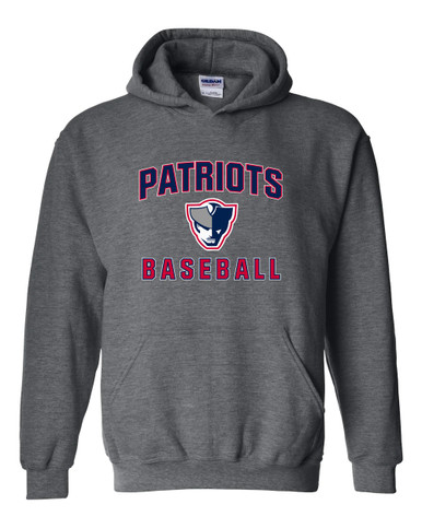 Seeger Patriots Baseball #1 Men's Hoodie