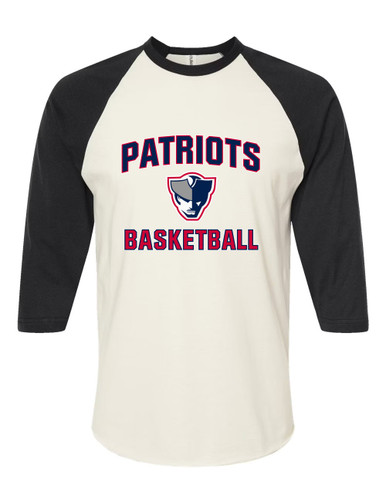 Seeger Patriots Basketball #1 Men's Baseball T-Shirt