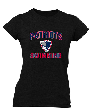 Seeger Patriots Swimming Women's Premium SS T-Shirt