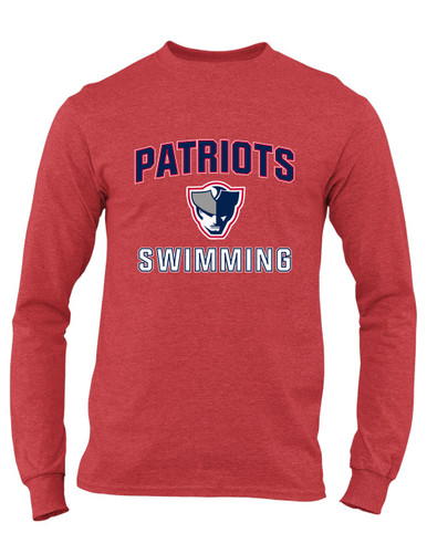 Seeger Patriots Swimming Men's Premium LS T-Shirt