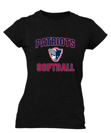 Seeger Patriots Softball #1 Women's SS T-Shirt
