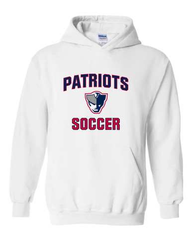 Seeger Patriots Soccer #1 Men's Hoodie