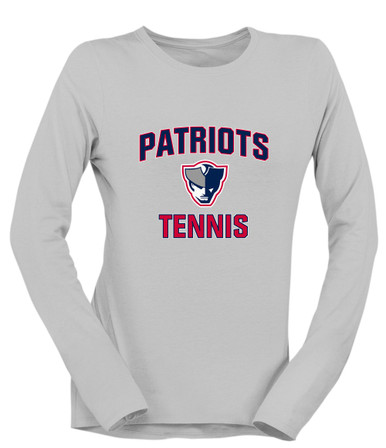 Seeger Patriots Tennis Women's LS T-Shirt