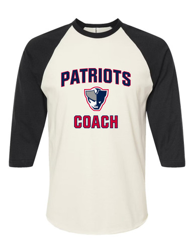 Seeger Patriots Coach Men's Baseball T-Shirt